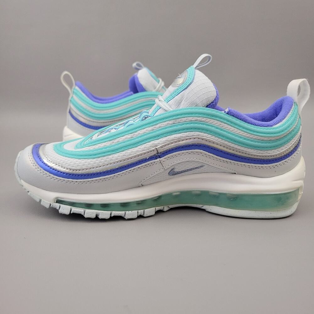 Nike Air Max 97 FP White Spruce Aura GS CT1965-400 Youth Size 5.5 - Picture 2 of 12